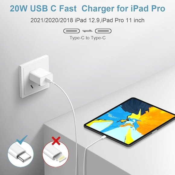 iPhone Chargers USB C Wall Charger - Picture 4 of 7